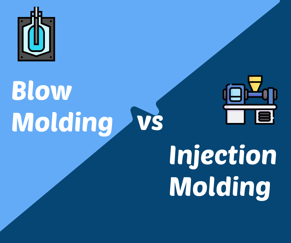 Moldes de inyección versus moldes de soplado: comprensión de las diferencias clave