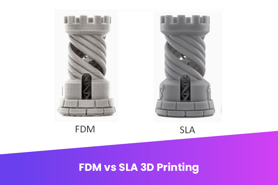 FDM frente a SLA: ¿Qué tecnología de impresión 3D le conviene?