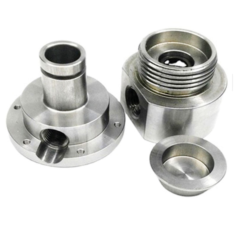 Piezas mecanizadas CNC de 3 o 4 ejes